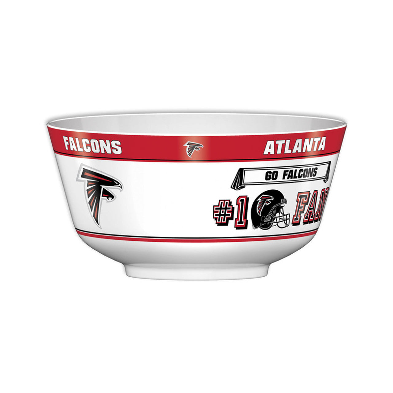 Atlanta Falcons Party Bowl All Pro CO - Sports Collectibles, Sports Memorabilia, Sports Fan Shop, Sports Gifts