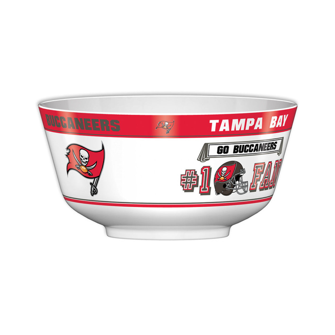 Tampa Bay Buccaneers Party Bowl All Pro CO - Sports Collectibles, Sports Memorabilia, Sports Fan Shop, Sports Gifts