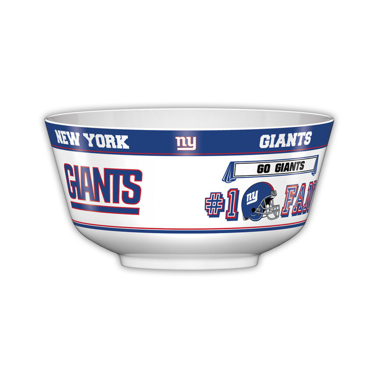 New York Giants Party Bowl All Pro - Sports Collectibles, Sports Memorabilia, Sports Fan Shop, Sports Gifts