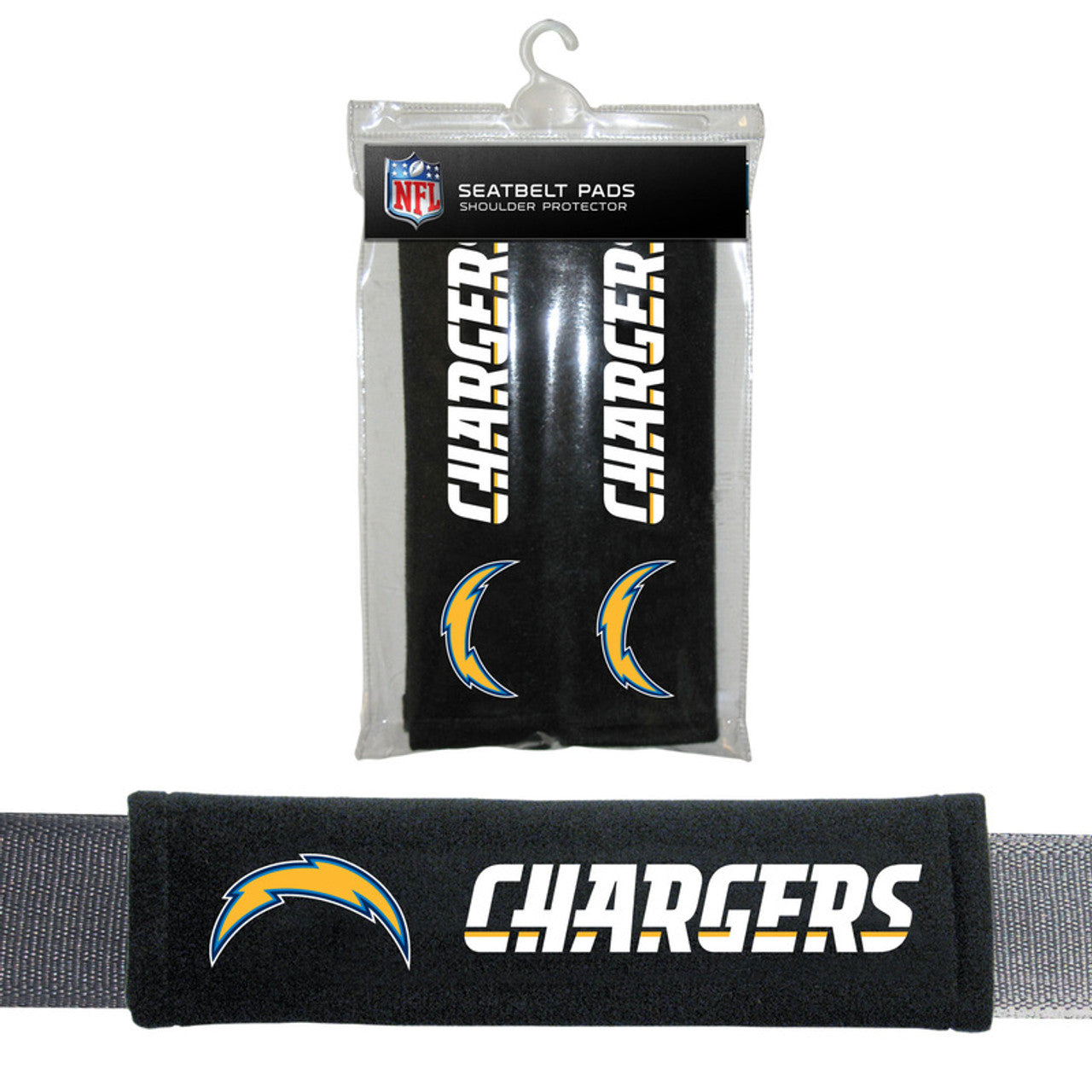 Los Angeles Chargers Seat Belt Pads CO - Sports Collectibles, Sports Memorabilia, Sports Fan Shop, Sports Gifts