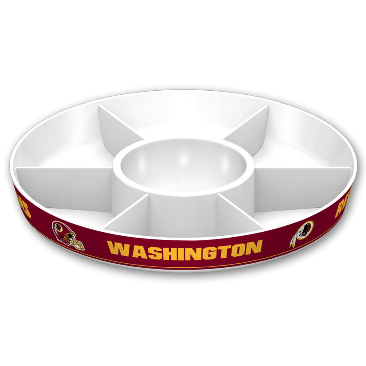 Washington Redskins Party Platter CO - Sports Collectibles, Sports Memorabilia, Sports Fan Shop, Sports Gifts
