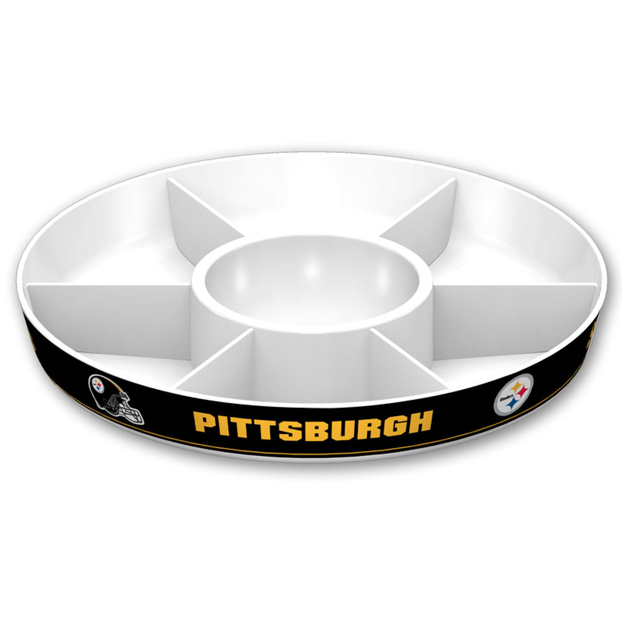 Pittsburgh Steelers Party Platter CO - Sports Collectibles, Sports Memorabilia, Sports Fan Shop, Sports Gifts