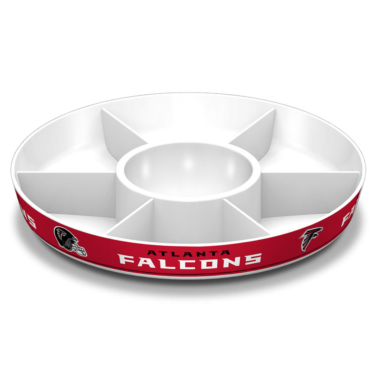 Atlanta Falcons Party Platter CO - Sports Collectibles, Sports Memorabilia, Sports Fan Shop, Sports Gifts