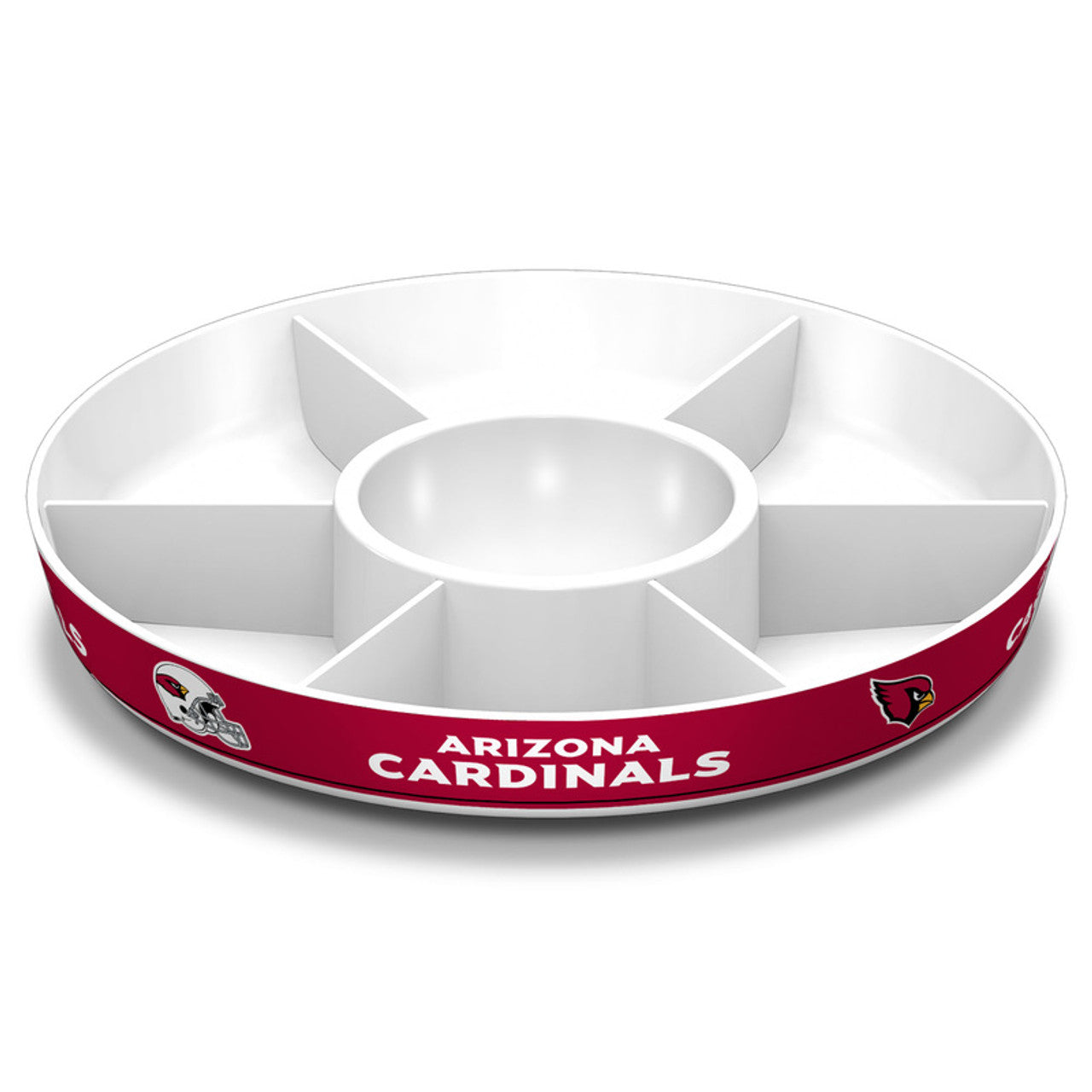 Arizona Cardinals Party Platter CO - Sports Collectibles, Sports Memorabilia, Sports Fan Shop, Sports Gifts