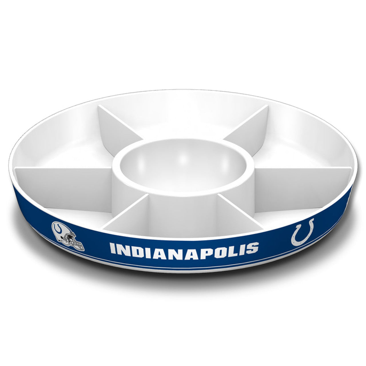 Indianapolis Colts Party Platter CO - Sports Collectibles, Sports Memorabilia, Sports Fan Shop, Sports Gifts