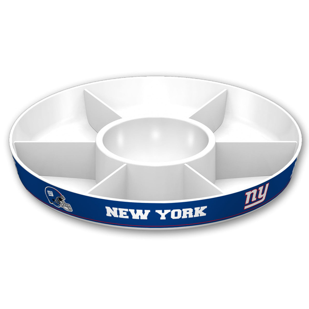 New York Giants Party Platter CO - Sports Collectibles, Sports Memorabilia, Sports Fan Shop, Sports Gifts