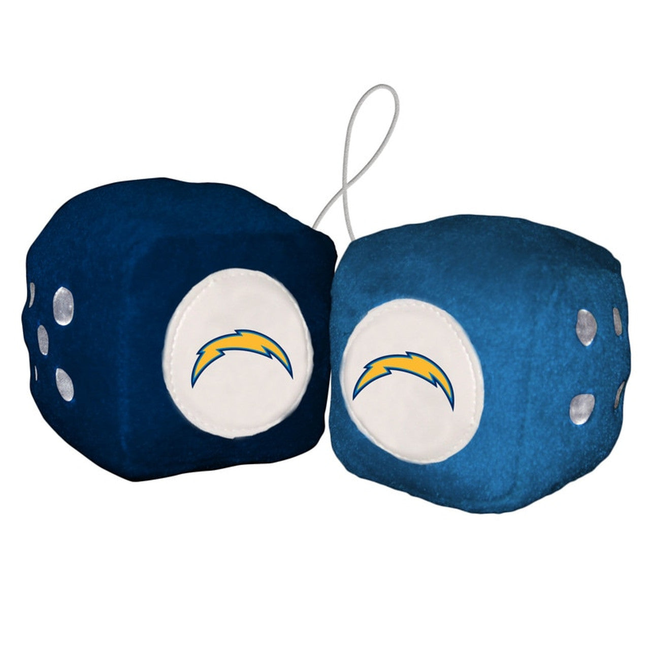 Los Angeles Chargers Fuzzy Dice CO - Sports Collectibles, Sports Memorabilia, Sports Fan Shop, Sports Gifts