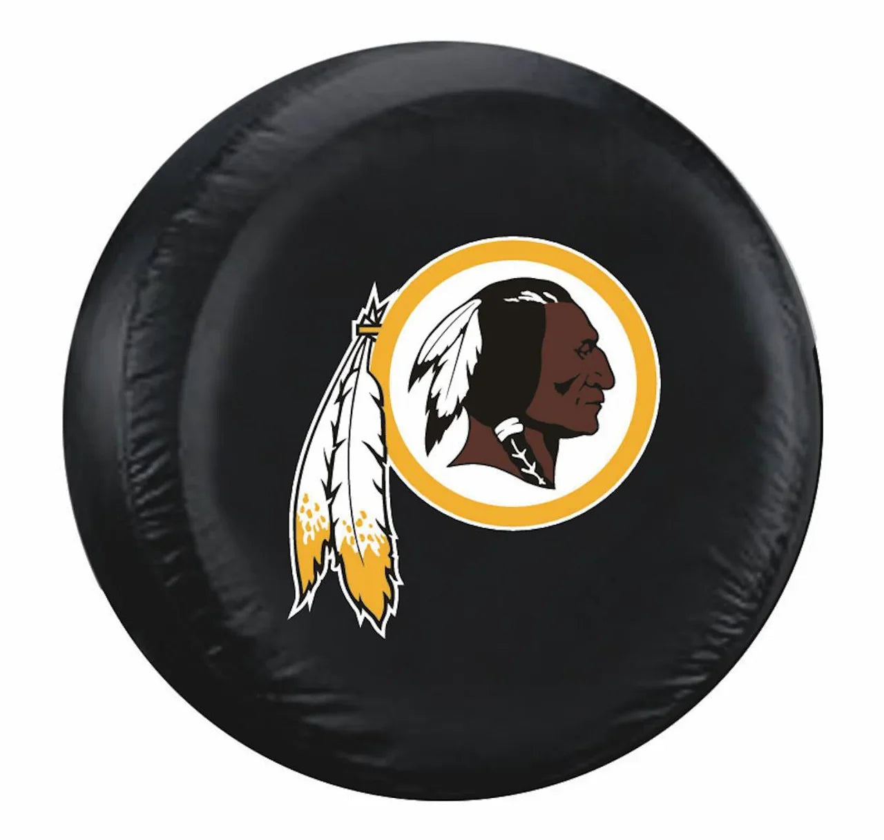 Washington Redskins Black Tire Cover - Standard Size (CDG) - 757 Sports Collectibles