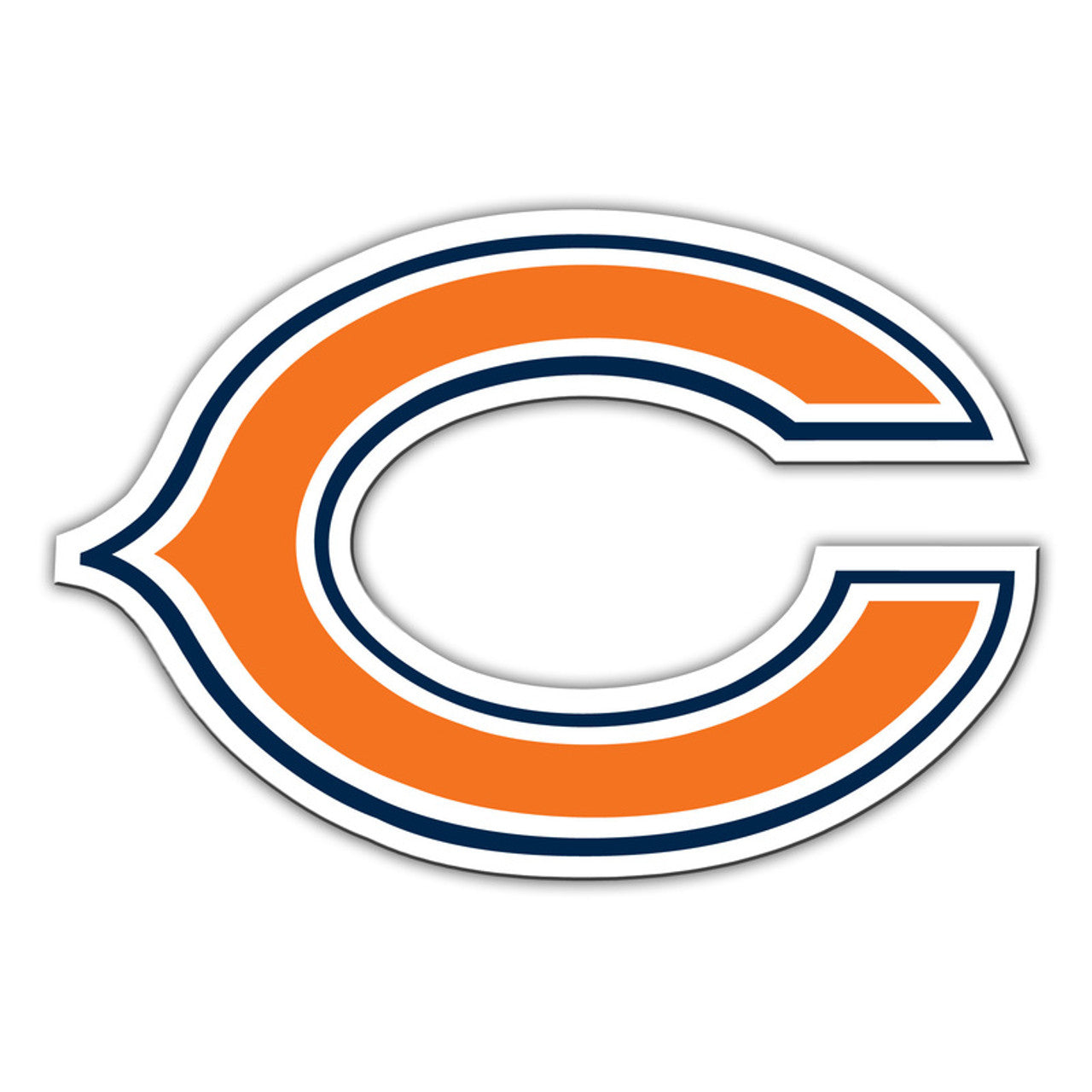 Chicago Bears Magnet Car Style 12 Inch C Logo Design CO - Sports Collectibles, Sports Memorabilia, Sports Fan Shop, Sports Gifts