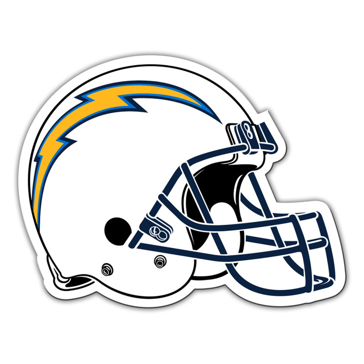 Los Angeles Chargers Magnet Car Style 12 Inch Helmet Design CO - Sports Collectibles, Sports Memorabilia, Sports Fan Shop, Sports Gifts