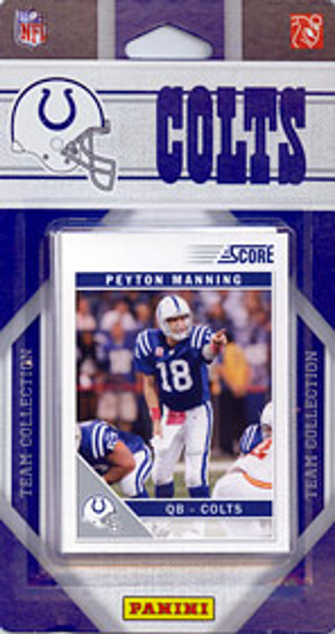 Indianapolis Colts 2011 Score Team Set CO - Sports Collectibles, Sports Memorabilia, Sports Fan Shop, Sports Gifts