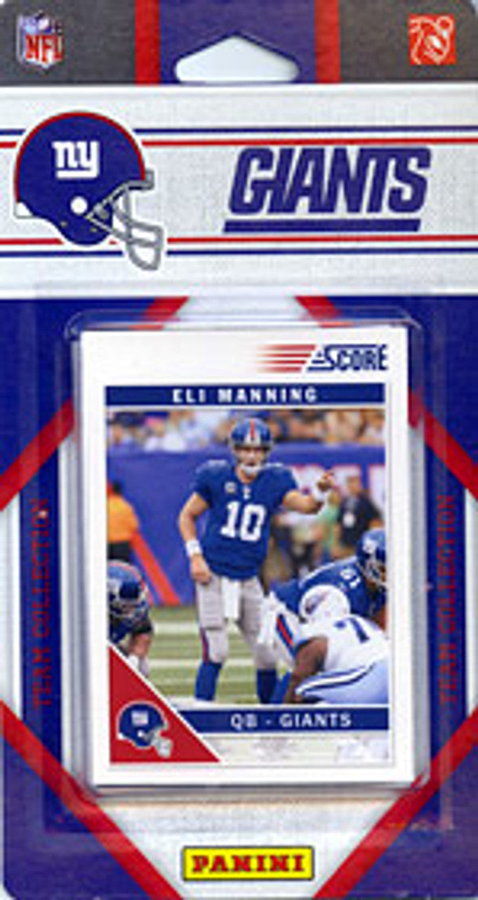 New York Giants 2011 Score Team Set CO - Sports Collectibles, Sports Memorabilia, Sports Fan Shop, Sports Gifts