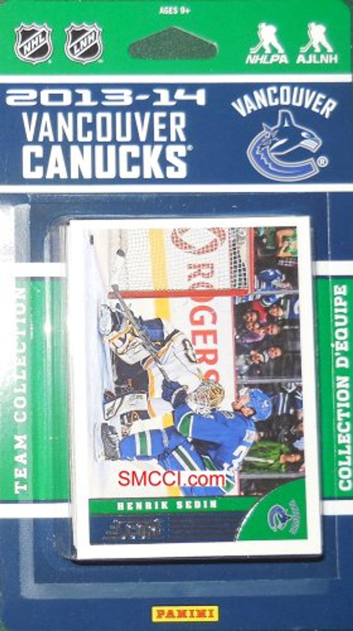 Vancouver Canucks Score Team Set - 2013-14 - Sports Collectibles, Sports Memorabilia, Sports Fan Shop, Sports Gifts