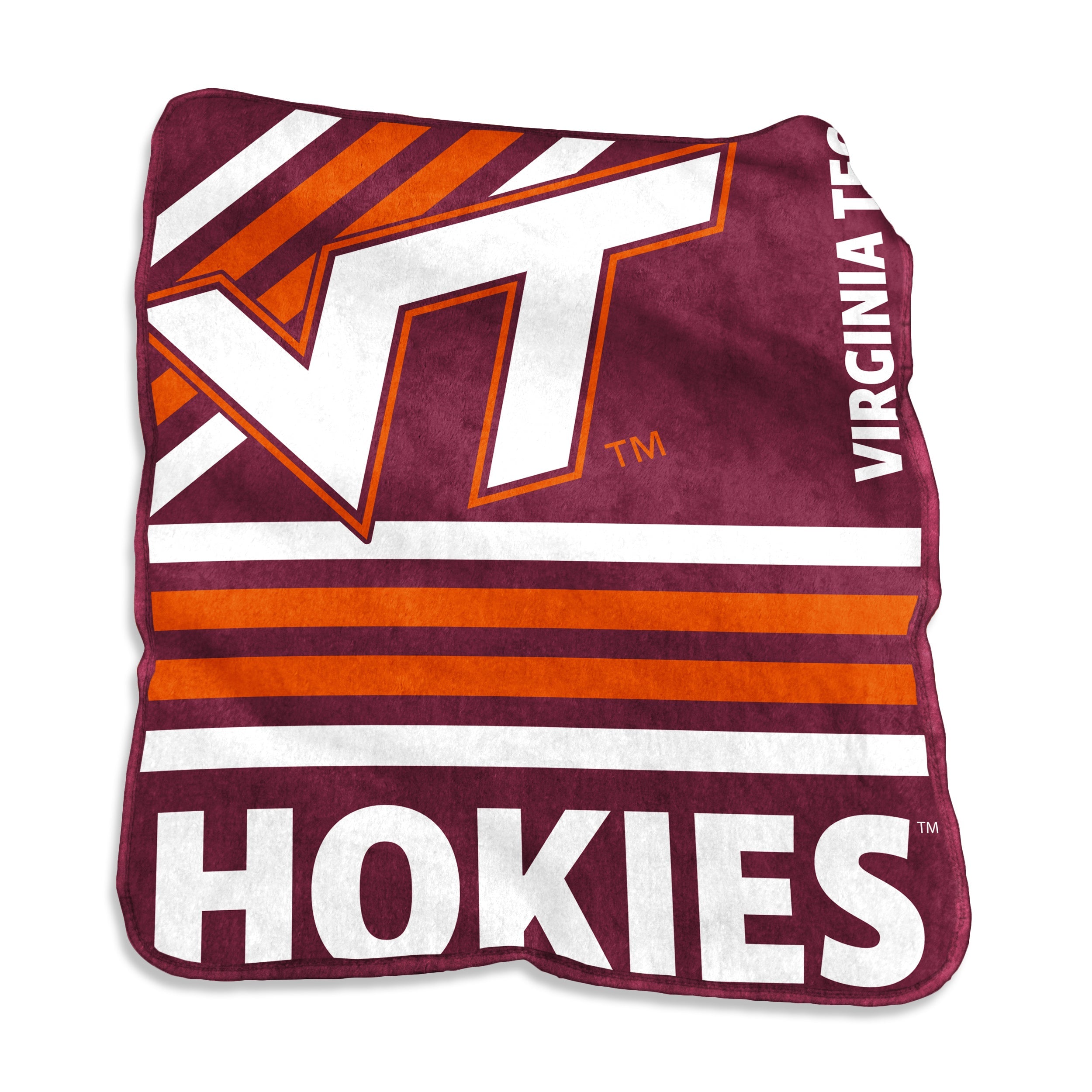 Virginia Tech Raschel Throw