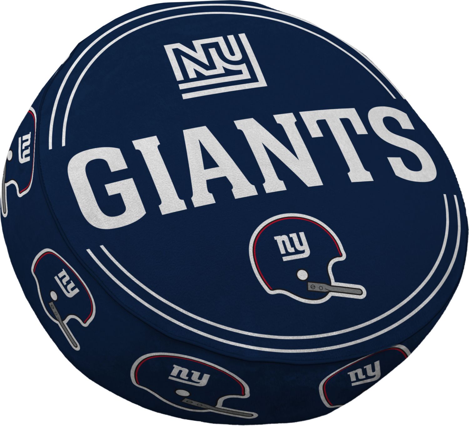 New York Giants Vintage Logo Circle Pillow - Sports Gifts, Sports Memorabilia, Sports Collectibles, Fan Shop