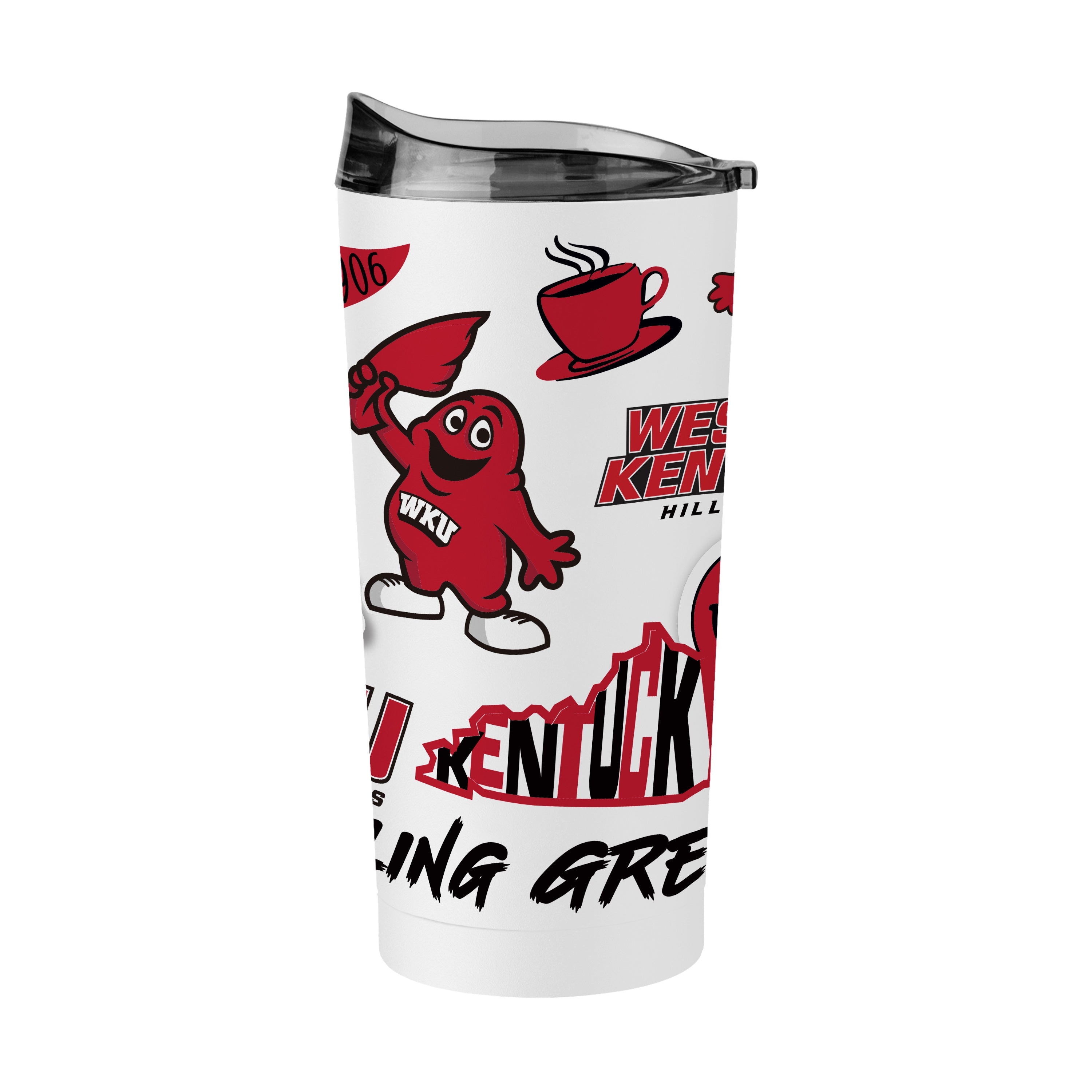 Western Kentucky 20oz Native Powder Coat Tumbler