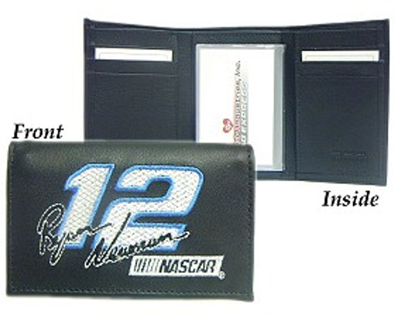 Ryan Newman Wallet Trifold Embroidered Leather - Sports Collectibles, Sports Memorabilia, Sports Fan Shop, Sports Gifts