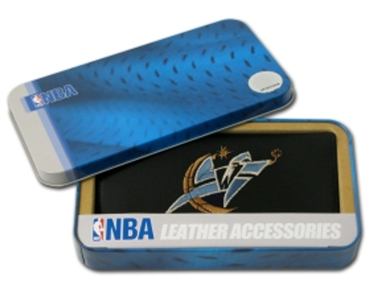 Washington Wizards Checkbook Cover Embroidered Leather CO - Sports Collectibles, Sports Memorabilia, Sports Fan Shop, Sports Gifts