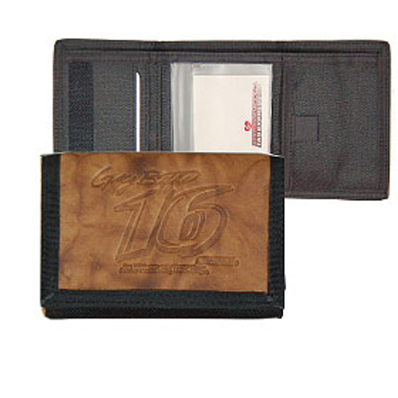 Greg Biffle Wallet Trifold Leather/Nylon Embossed CO - Sports Collectibles, Sports Memorabilia, Sports Fan Shop, Sports Gifts