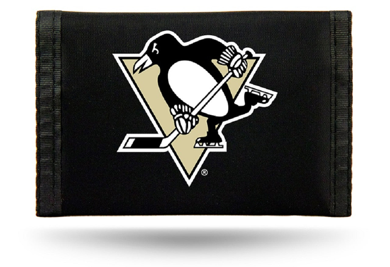 Pittsburgh Penguins Wallet Nylon Trifold - Sports Collectibles, Sports Memorabilia, Sports Fan Shop, Sports Gifts