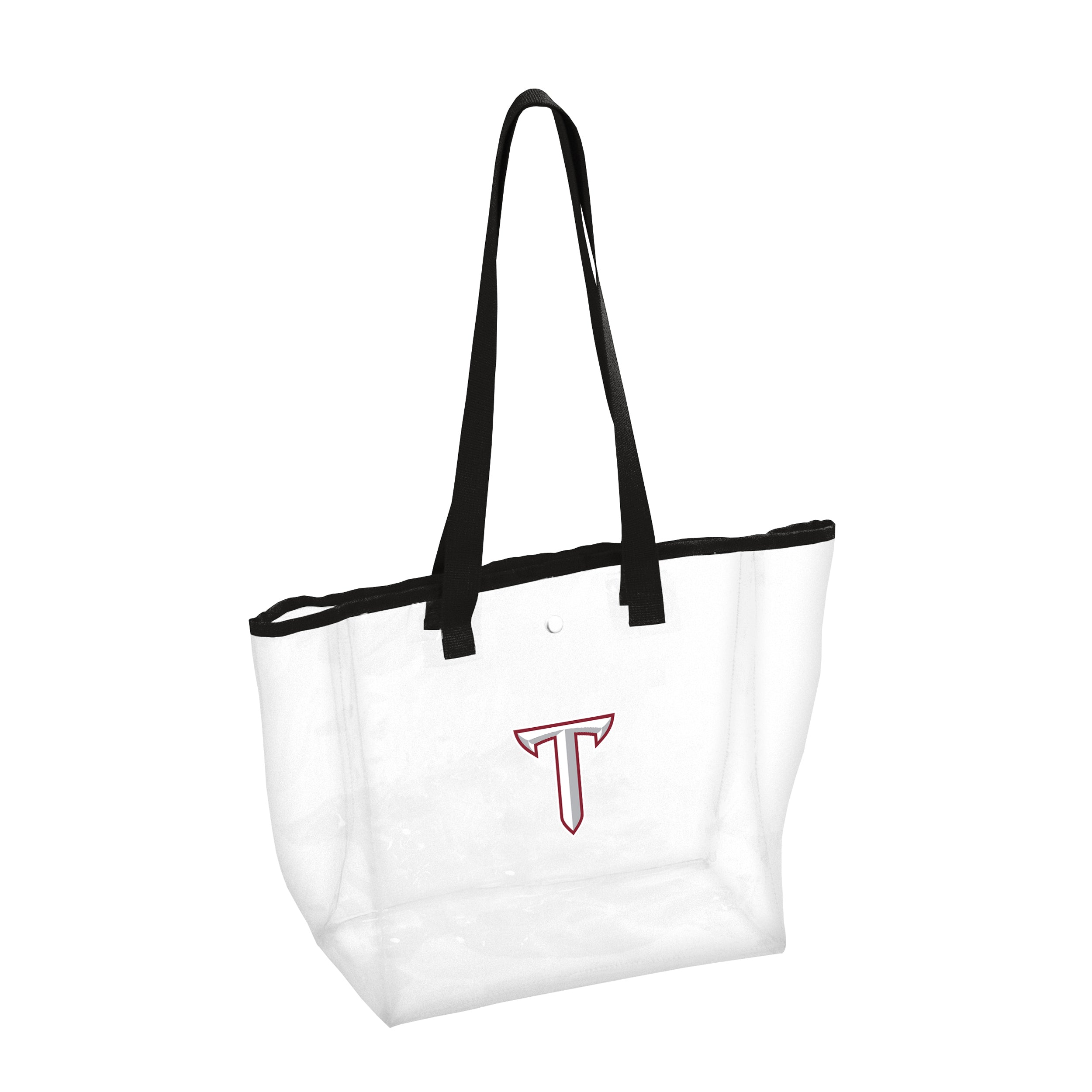Troy Black Stadium Clear Bag