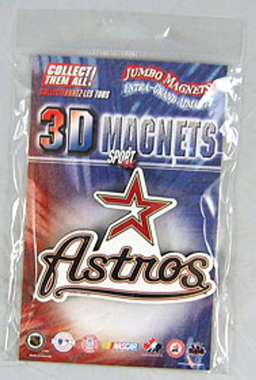 Houston Astros Magnet Jumbo 3D CO - Sports Collectibles, Sports Memorabilia, Sports Fan Shop, Sports Gifts