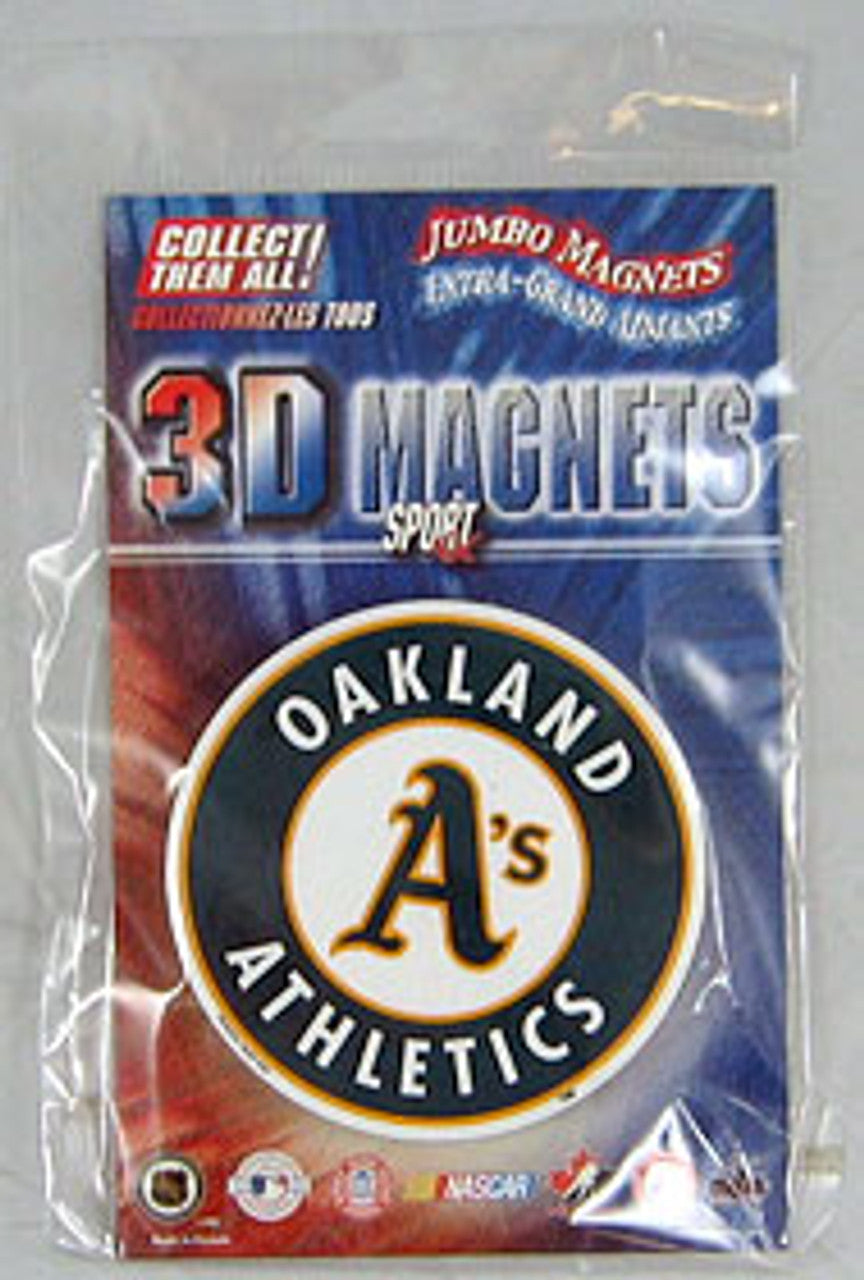 Oakland Athletics Magnet Jumbo 3D CO - Sports Collectibles, Sports Memorabilia, Sports Fan Shop, Sports Gifts