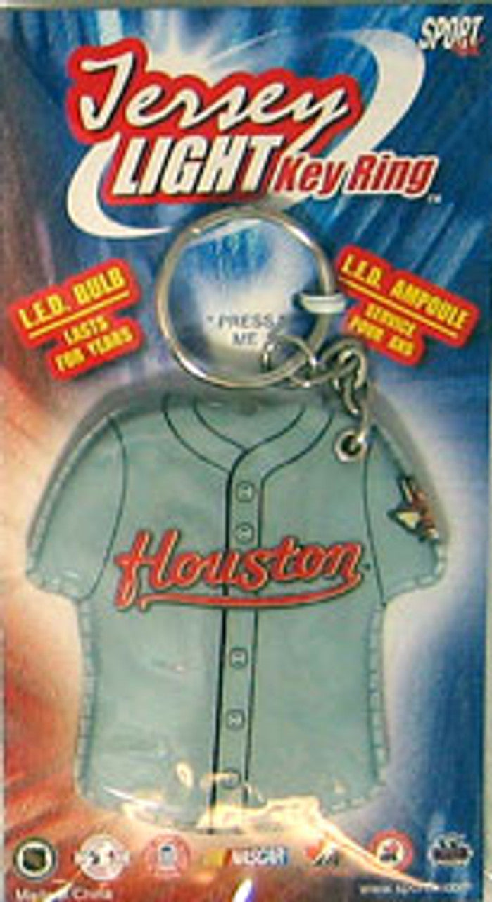 Houston Astros Keychain Jersey Keylight CO - Sports Collectibles, Sports Memorabilia, Sports Fan Shop, Sports Gifts