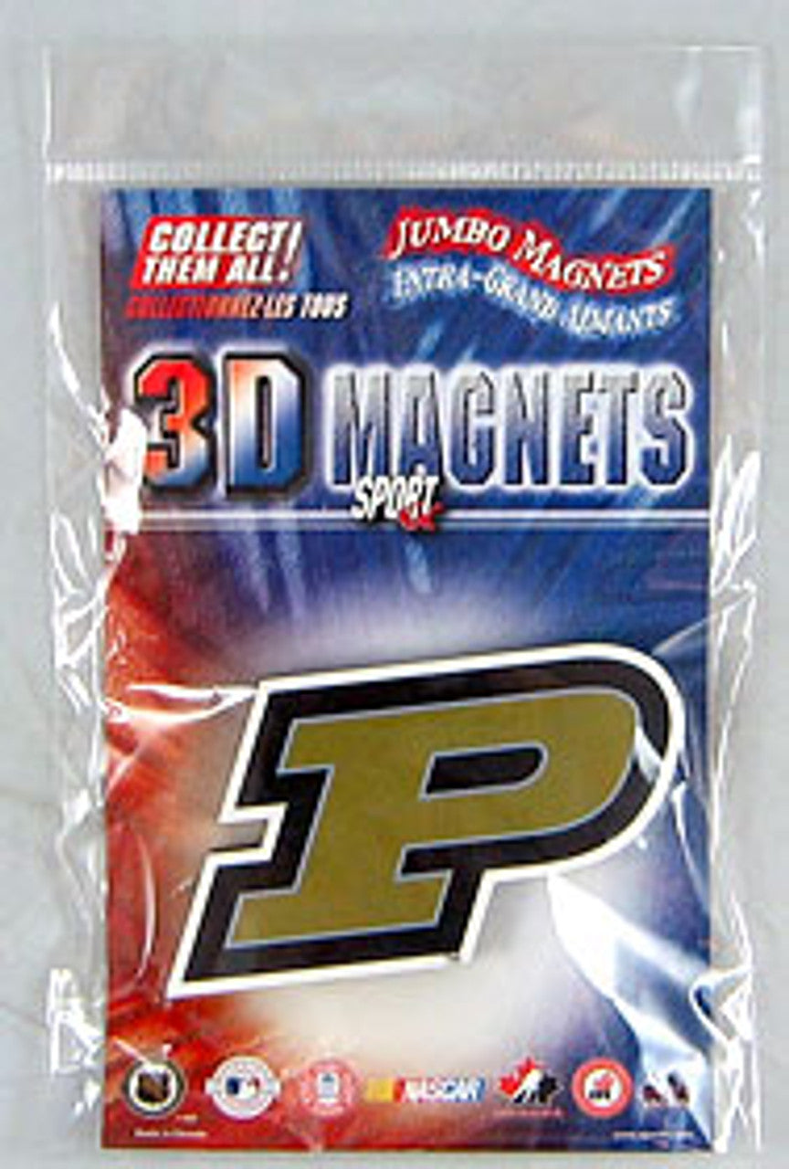 Purdue Boilermakers Magnet Jumbo 3D CO - Sports Collectibles, Sports Memorabilia, Sports Fan Shop, Sports Gifts