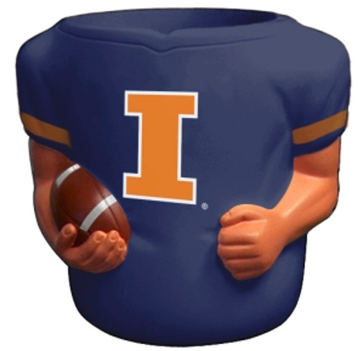 Illinois Fighting Illini Can Cooler Jersey Style CO - Sports Collectibles, Sports Memorabilia, Sports Fan Shop, Sports Gifts