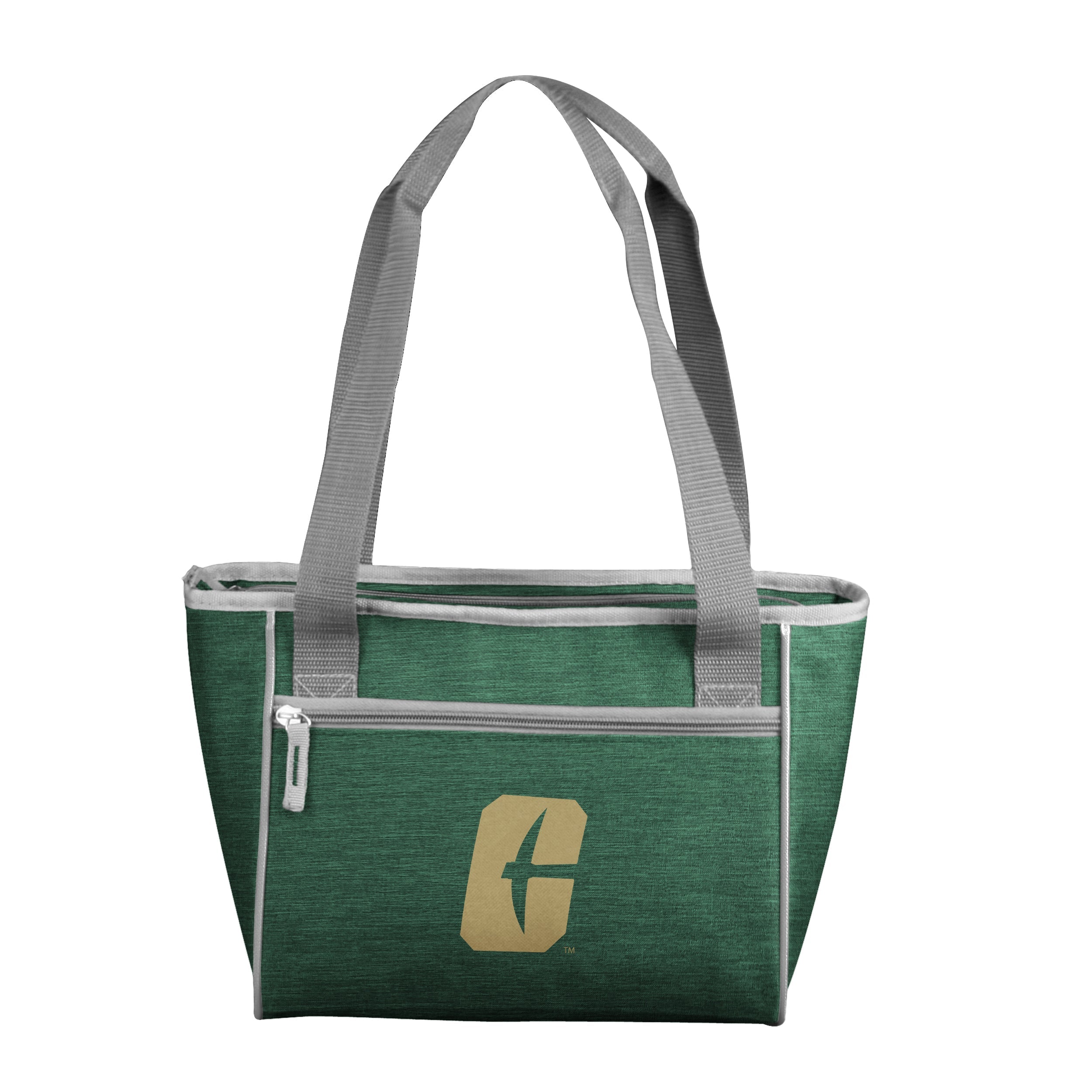 North Carolina Charlotte Crosshatch 16 Can Cooler Tote