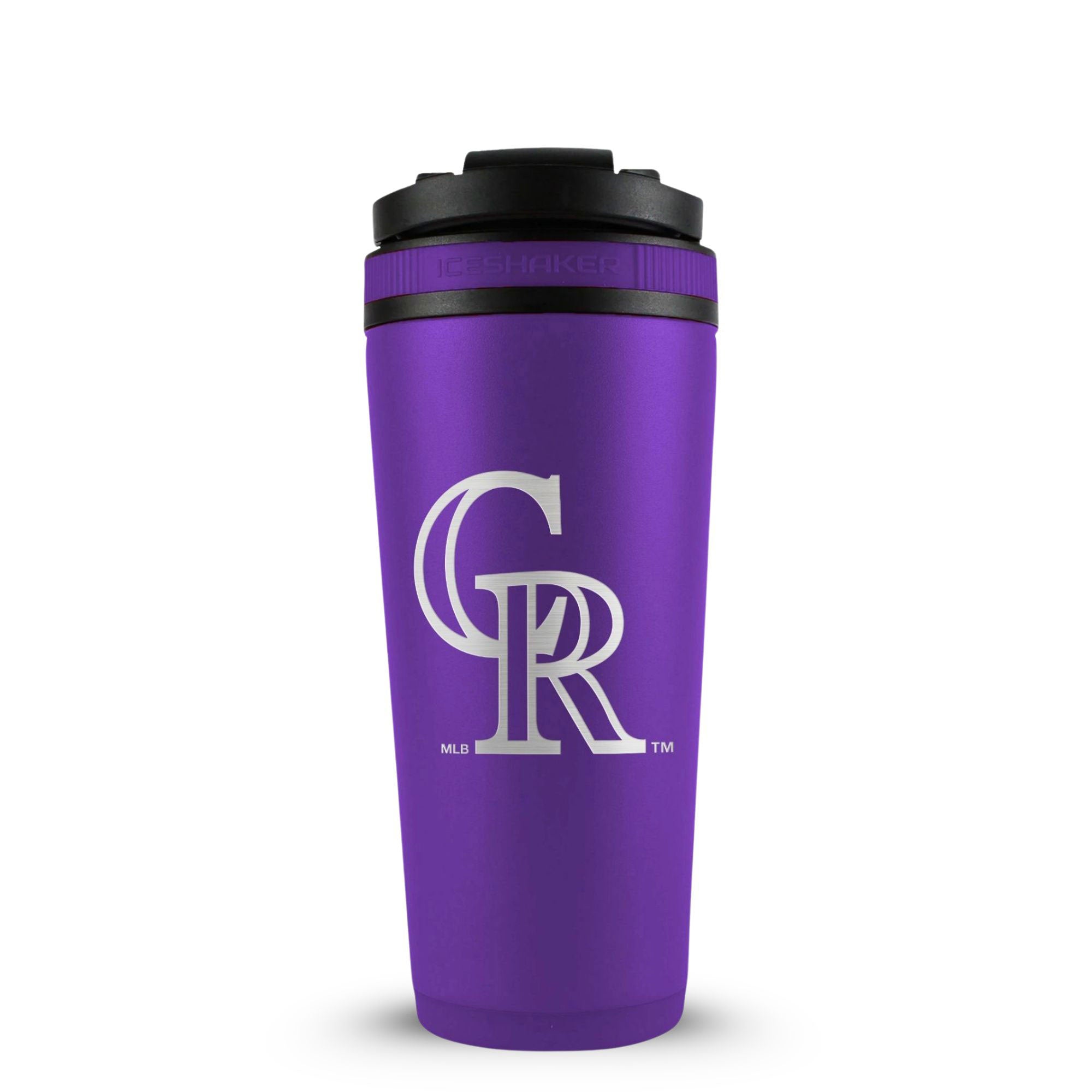 Officially Licensed Colorado Rockies 26oz Ice Shaker - Sports Gifts, Sports Memorabilia, Sports Collectibles, Fan Shop