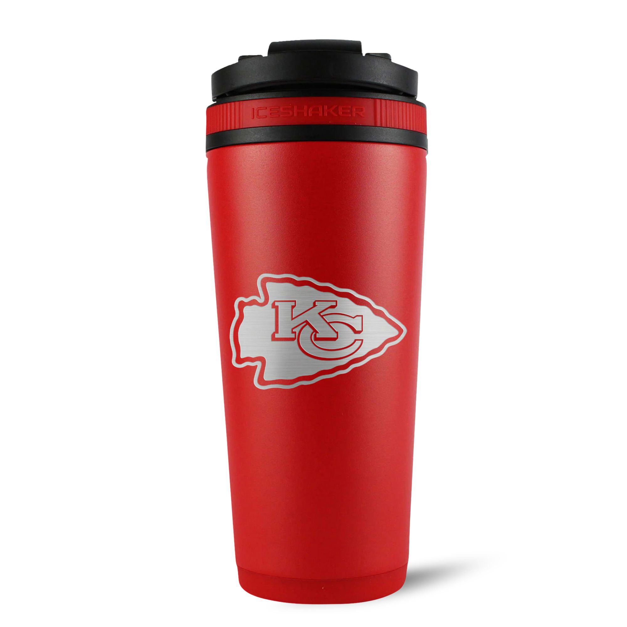 Officially Licensed Kansas City Chiefs 26oz Ice Shaker - Sports Gifts, Sports Memorabilia, Sports Collectibles, Fan Shop