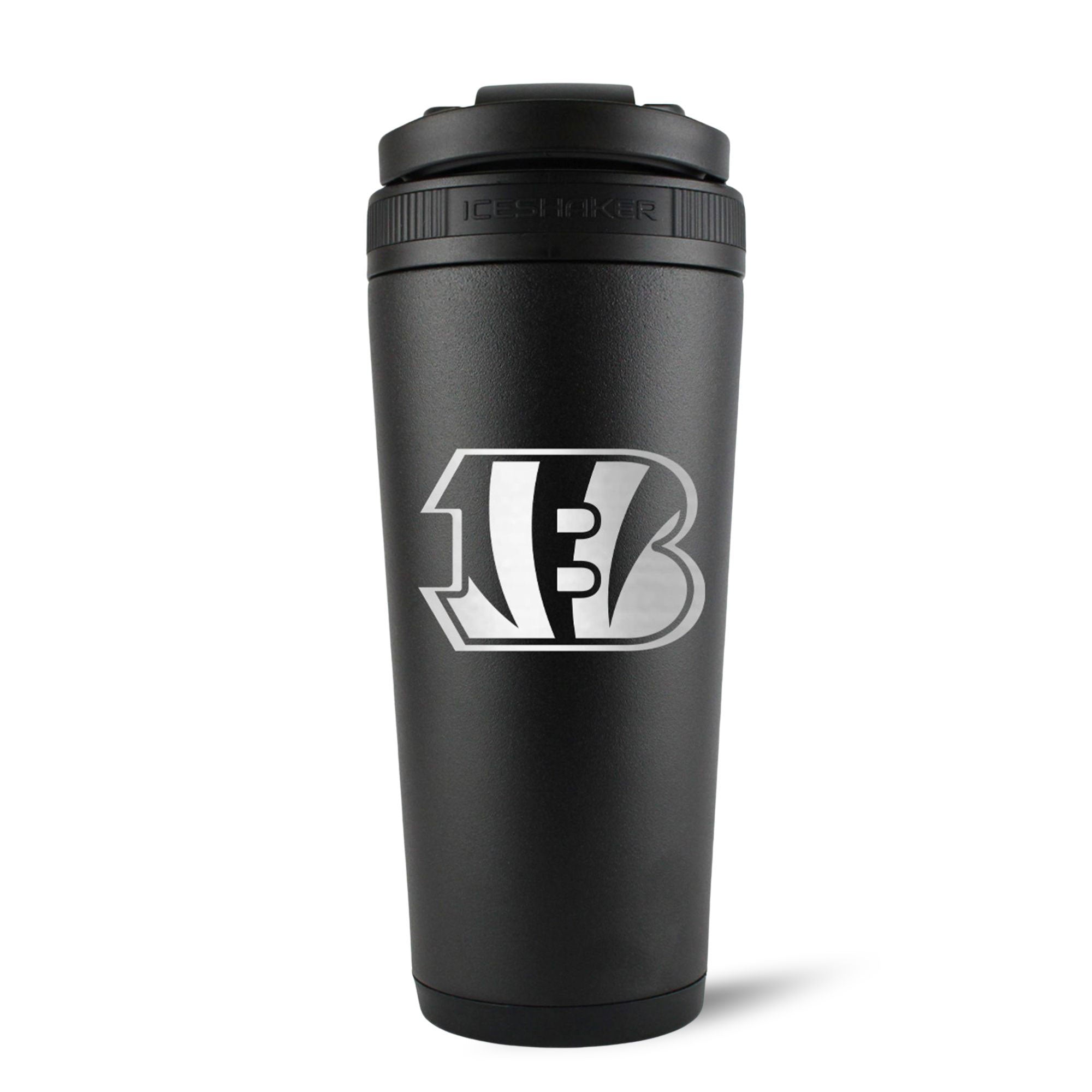 Officially Licensed Cincinnati Bengals 26oz Ice Shaker - Sports Gifts, Sports Memorabilia, Sports Collectibles, Fan Shop