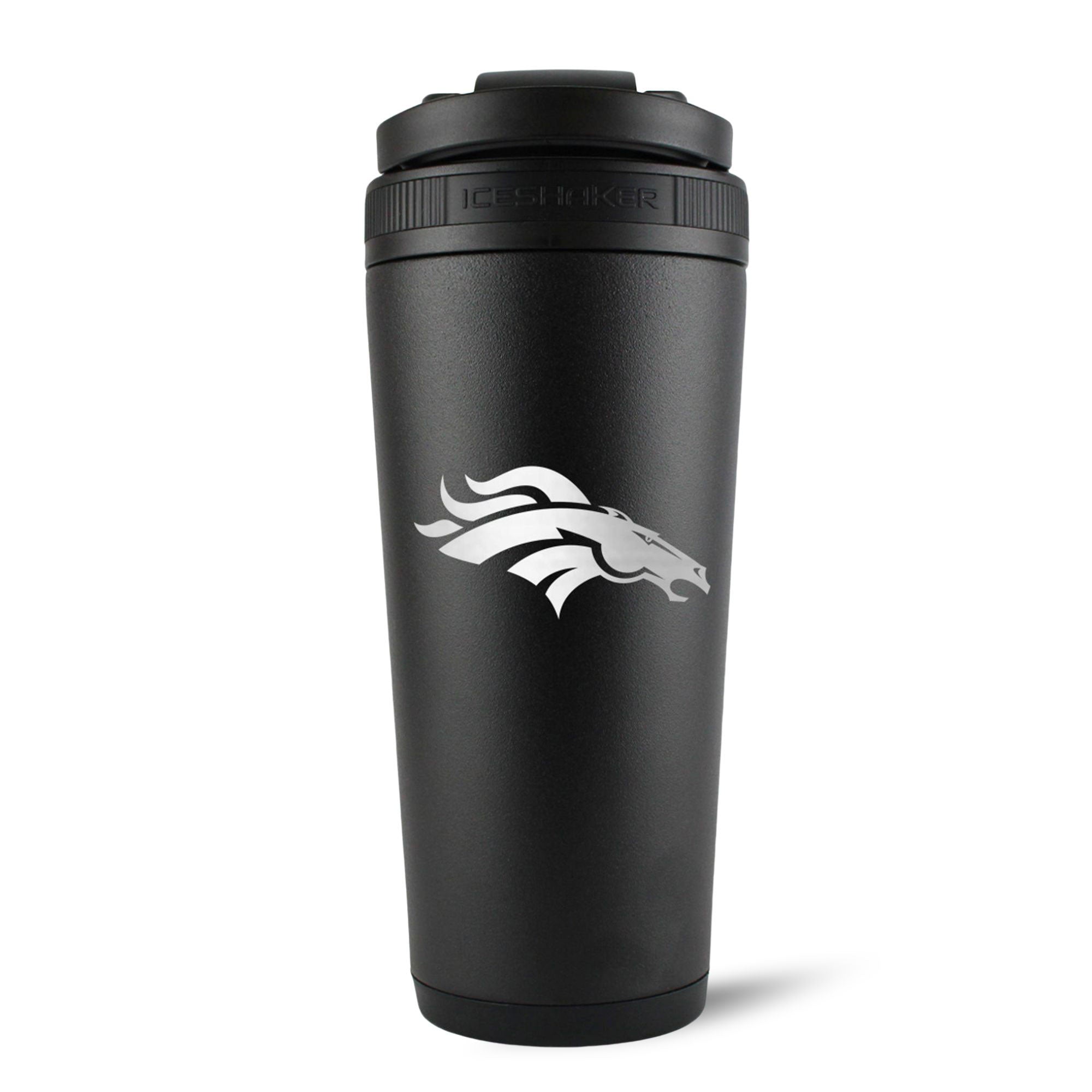 Officially Licensed Denver Broncos 26oz Ice Shaker - Sports Gifts, Sports Memorabilia, Sports Collectibles, Fan Shop
