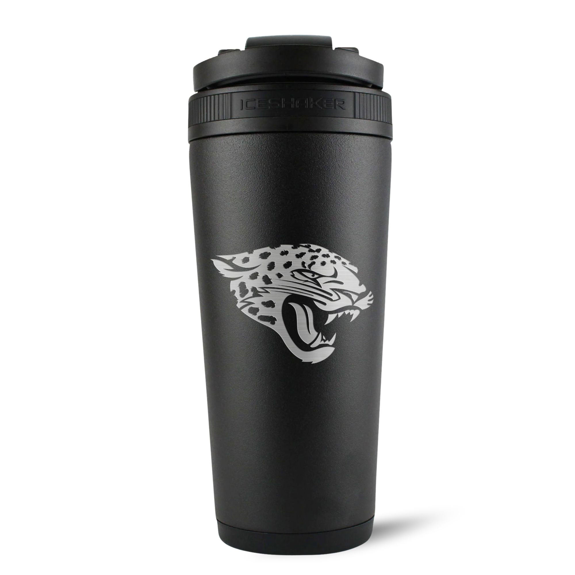 Officially Licensed Jacksonville Jaguars 26oz Ice Shaker - Sports Gifts, Sports Memorabilia, Sports Collectibles, Fan Shop