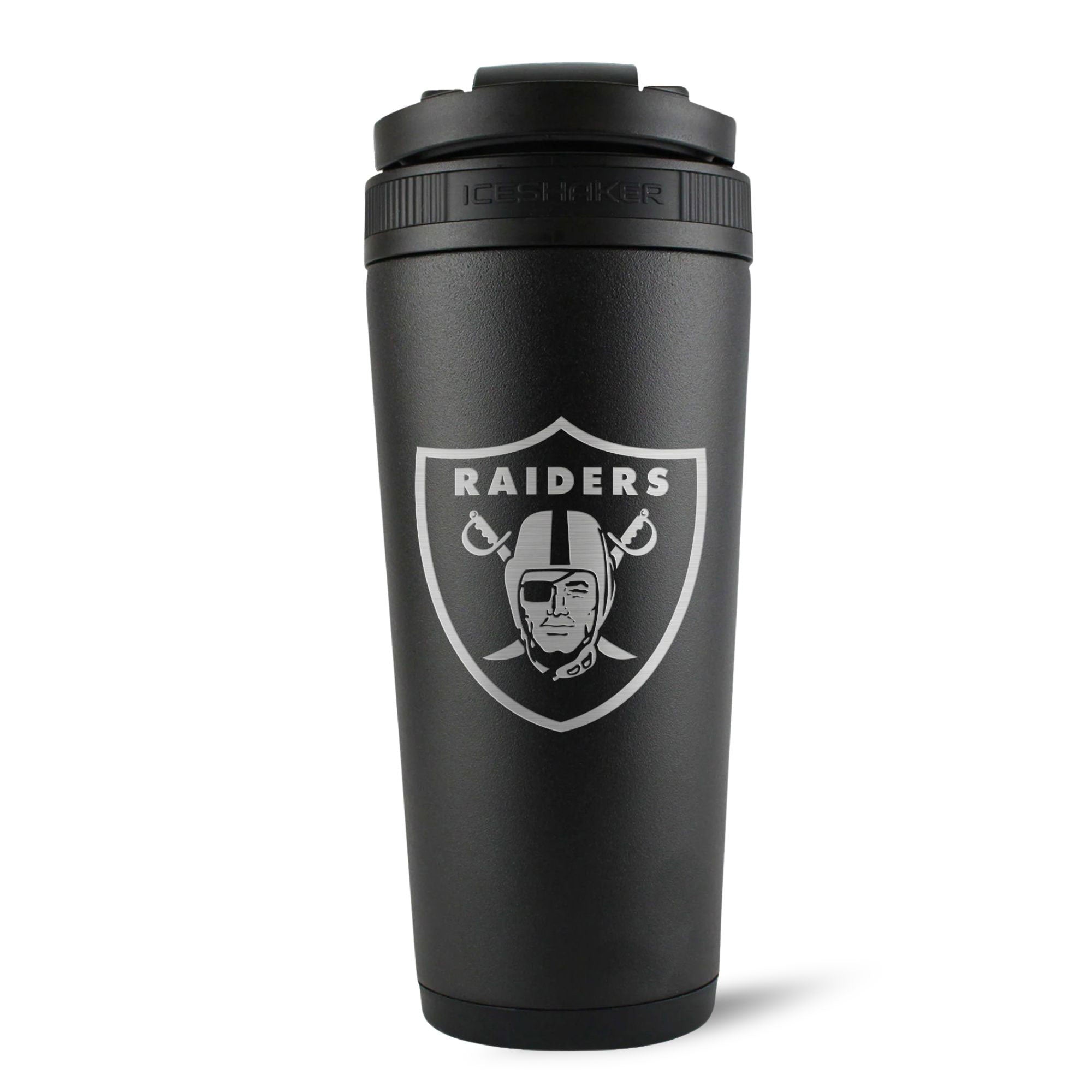 Officially Licensed Las Vegas Raiders 26oz Ice Shaker - Sports Gifts, Sports Memorabilia, Sports Collectibles, Fan Shop