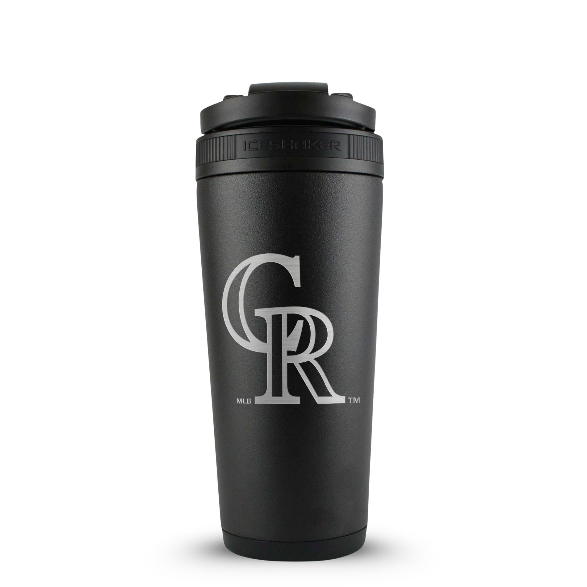 Officially Licensed Colorado Rockies 26oz Ice Shaker - Sports Gifts, Sports Memorabilia, Sports Collectibles, Fan Shop