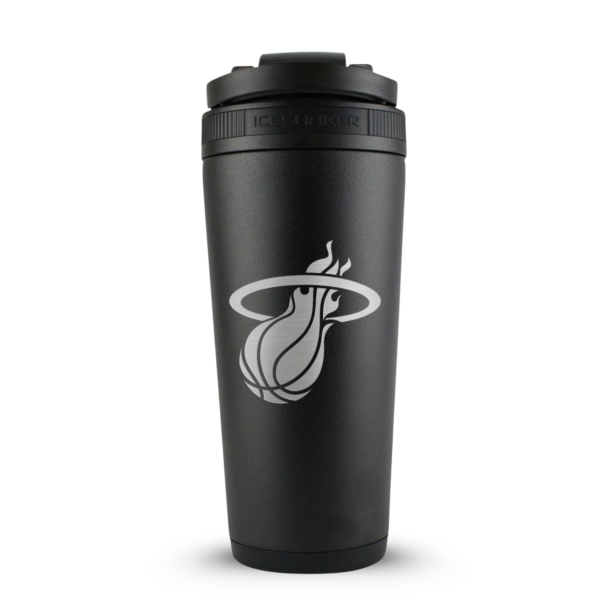 Officially Licensed Miami Heat 26oz Ice Shaker - Black - Sports Gifts, Sports Memorabilia, Sports Collectibles, Fan Shop
