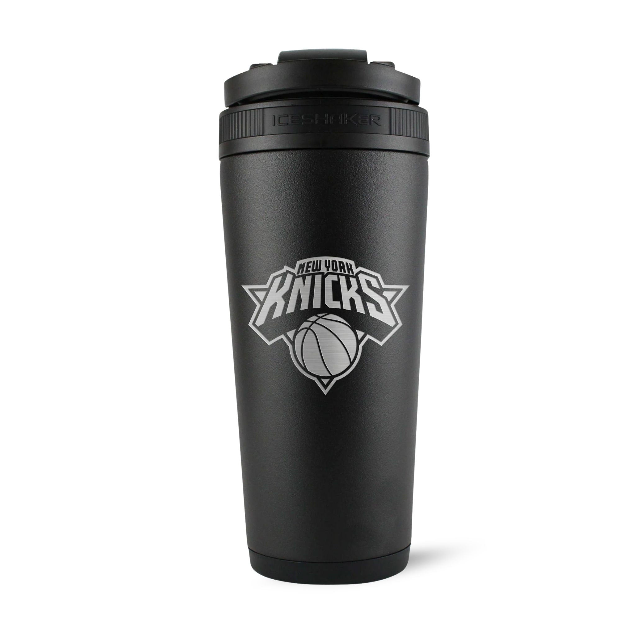 Officially Licensed New York Knicks 26oz Ice Shaker - Black - Sports Gifts, Sports Memorabilia, Sports Collectibles, Fan Shop