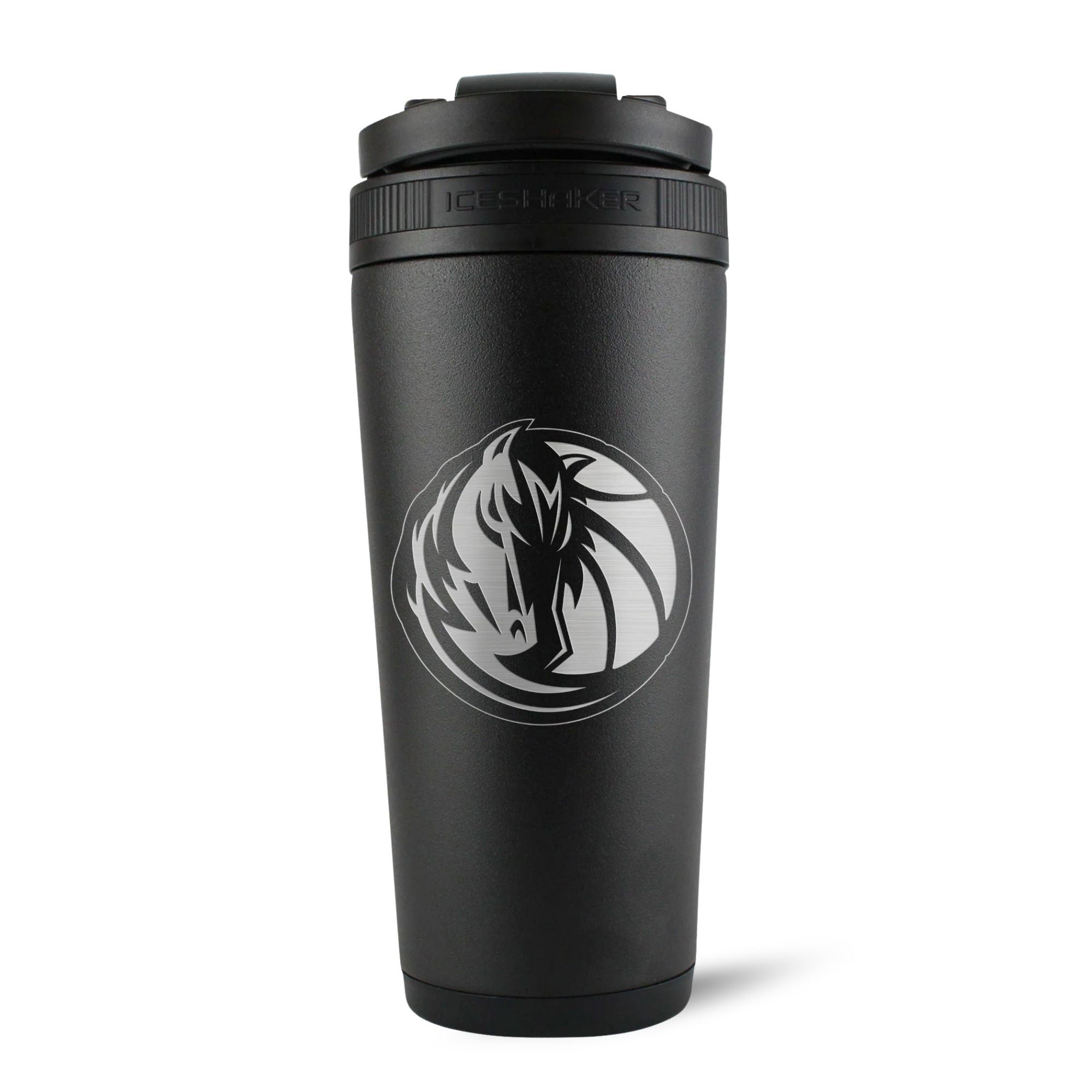 Officially Licensed Dallas Mavericks 26oz Ice Shaker - Black - Sports Gifts, Sports Memorabilia, Sports Collectibles, Fan Shop