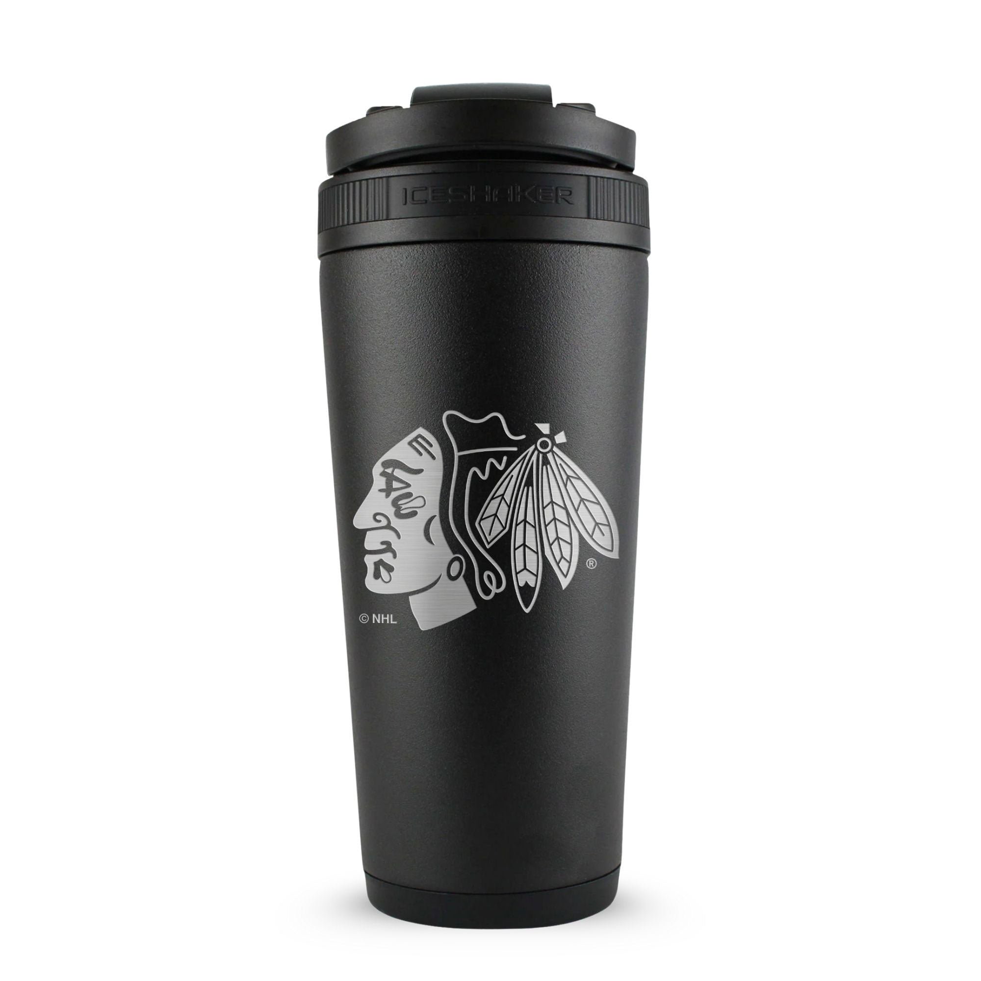 Officially Licensed Chicago Blackhawks 26oz Ice Shaker - Sports Gifts, Sports Memorabilia, Sports Collectibles, Fan Shop