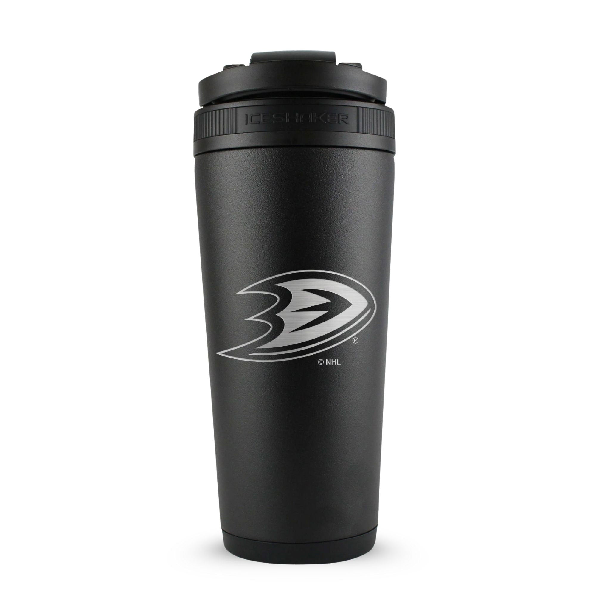 Officially Licensed Anaheim Ducks 26oz Ice Shaker - Sports Gifts, Sports Memorabilia, Sports Collectibles, Fan Shop