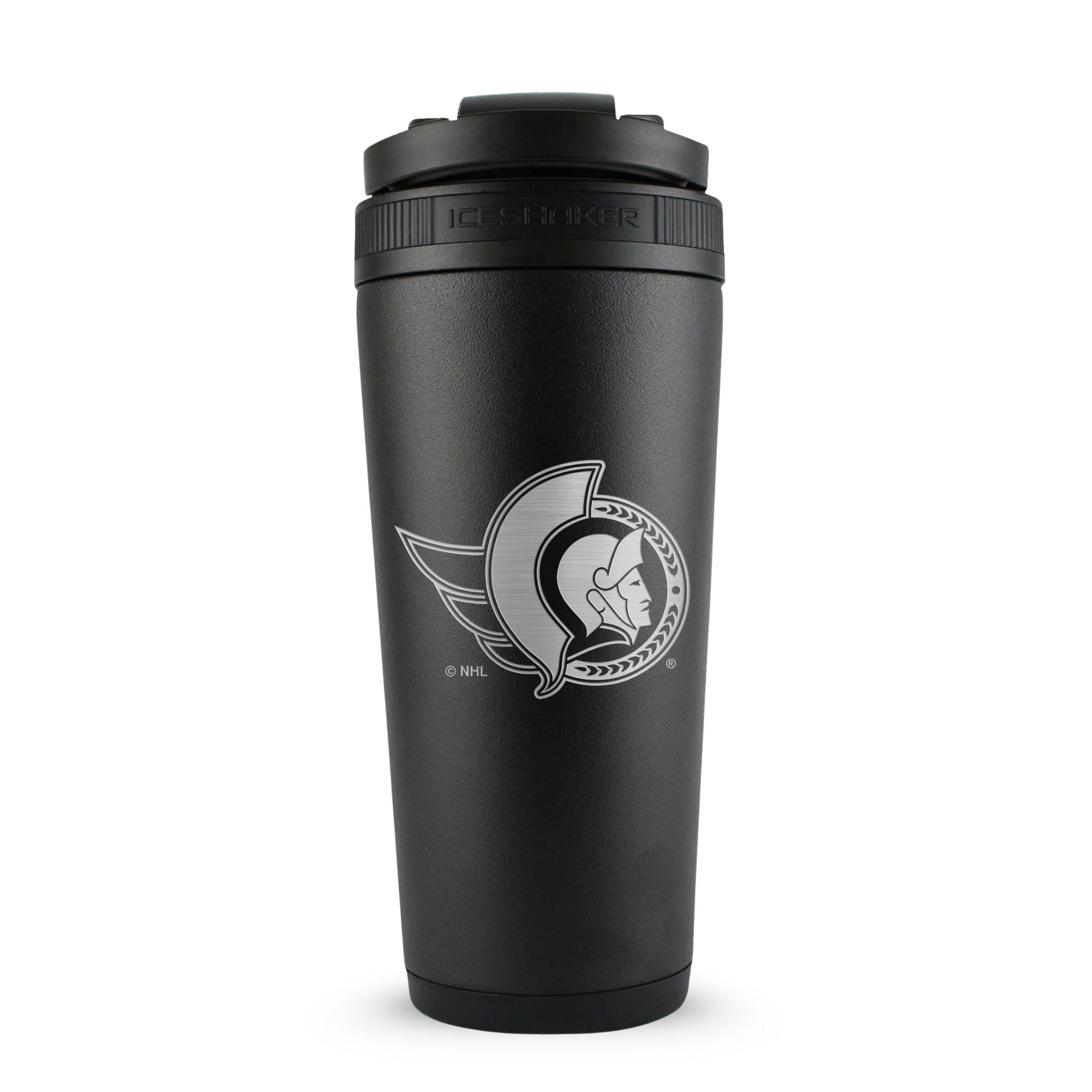 Officially Licensed Ottawa Senators 26oz Ice Shaker - Sports Gifts, Sports Memorabilia, Sports Collectibles, Fan Shop