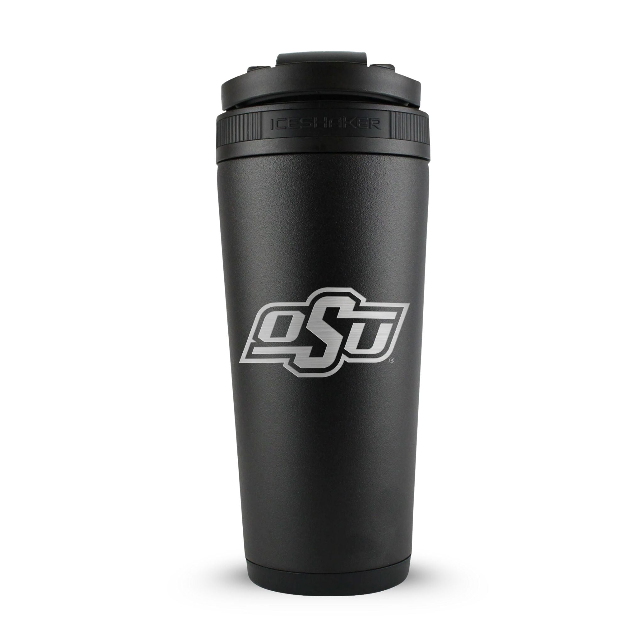 Officially Licensed Oklahoma State University 26oz Ice Shaker - Sports Gifts, Sports Memorabilia, Sports Collectibles, Fan Shop