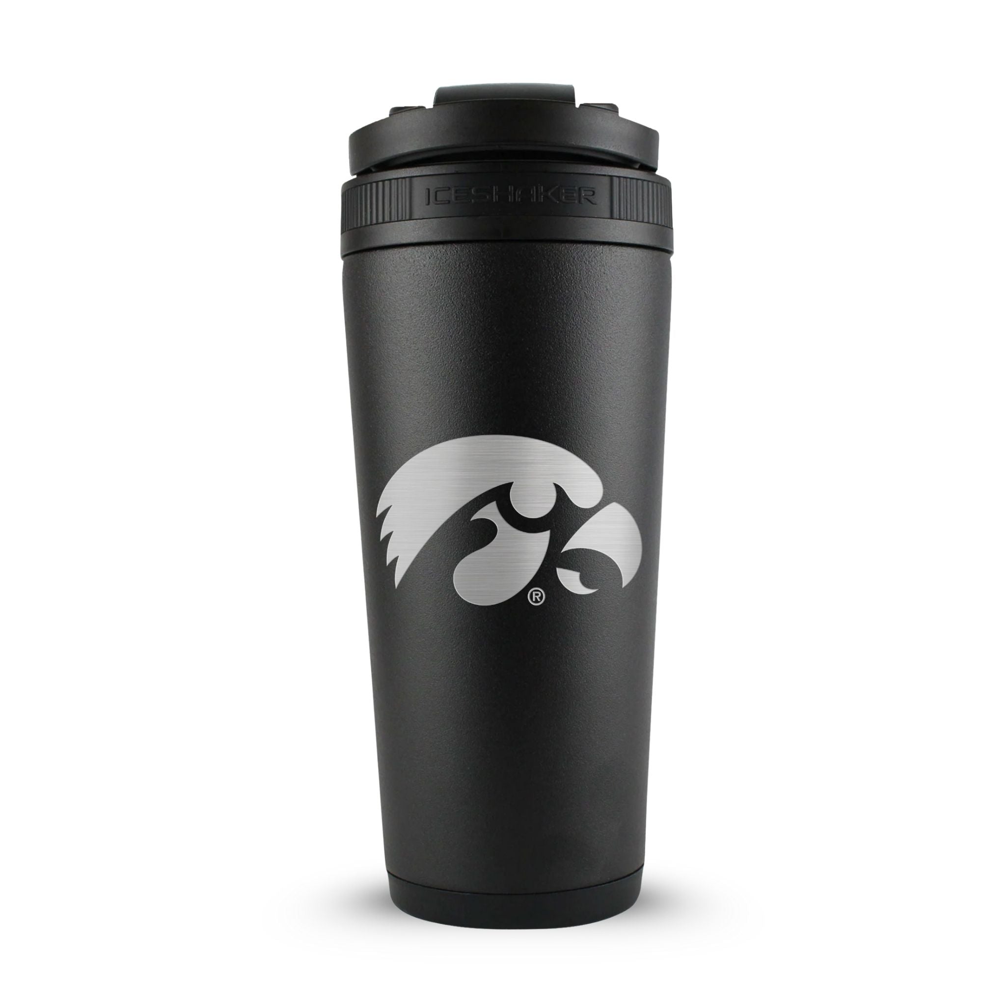 Officially Licensed University of Iowa 26oz Ice Shaker - Sports Gifts, Sports Memorabilia, Sports Collectibles, Fan Shop