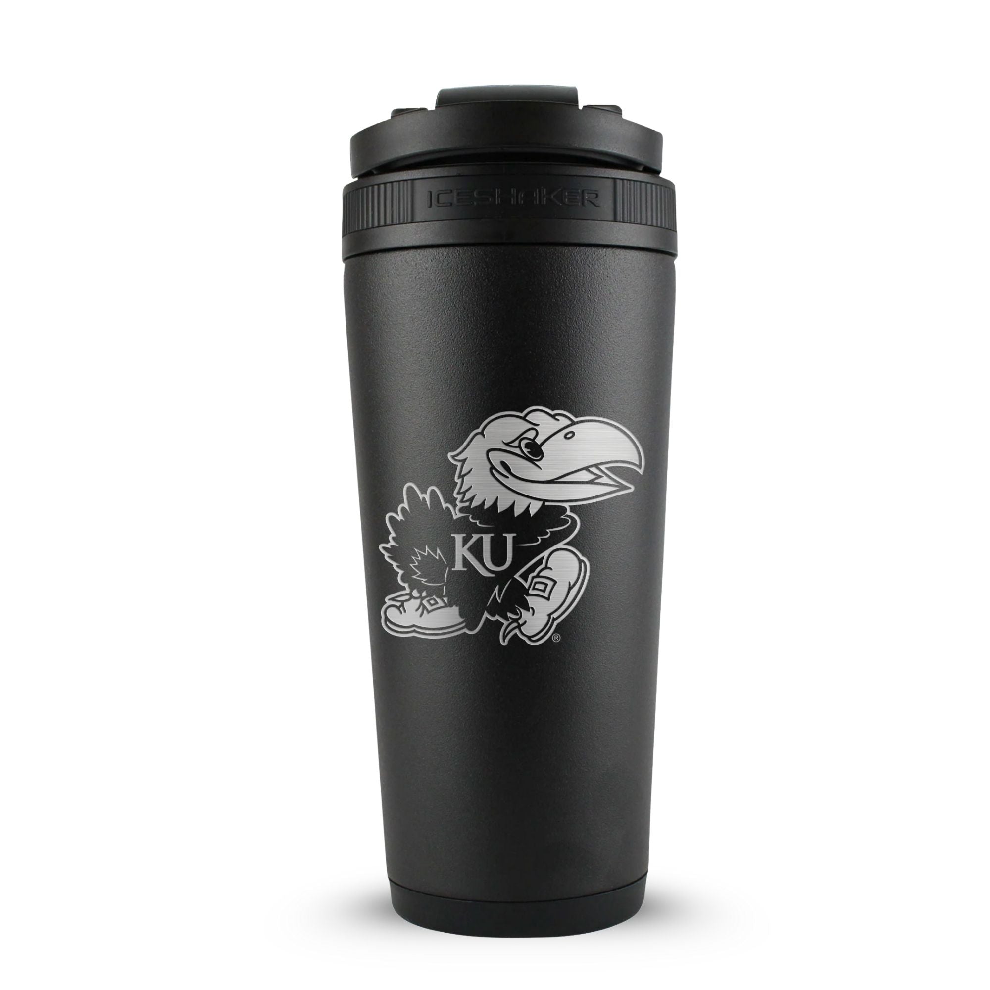 Officially Licensed University of Kansas 26oz Ice Shaker - Sports Gifts, Sports Memorabilia, Sports Collectibles, Fan Shop