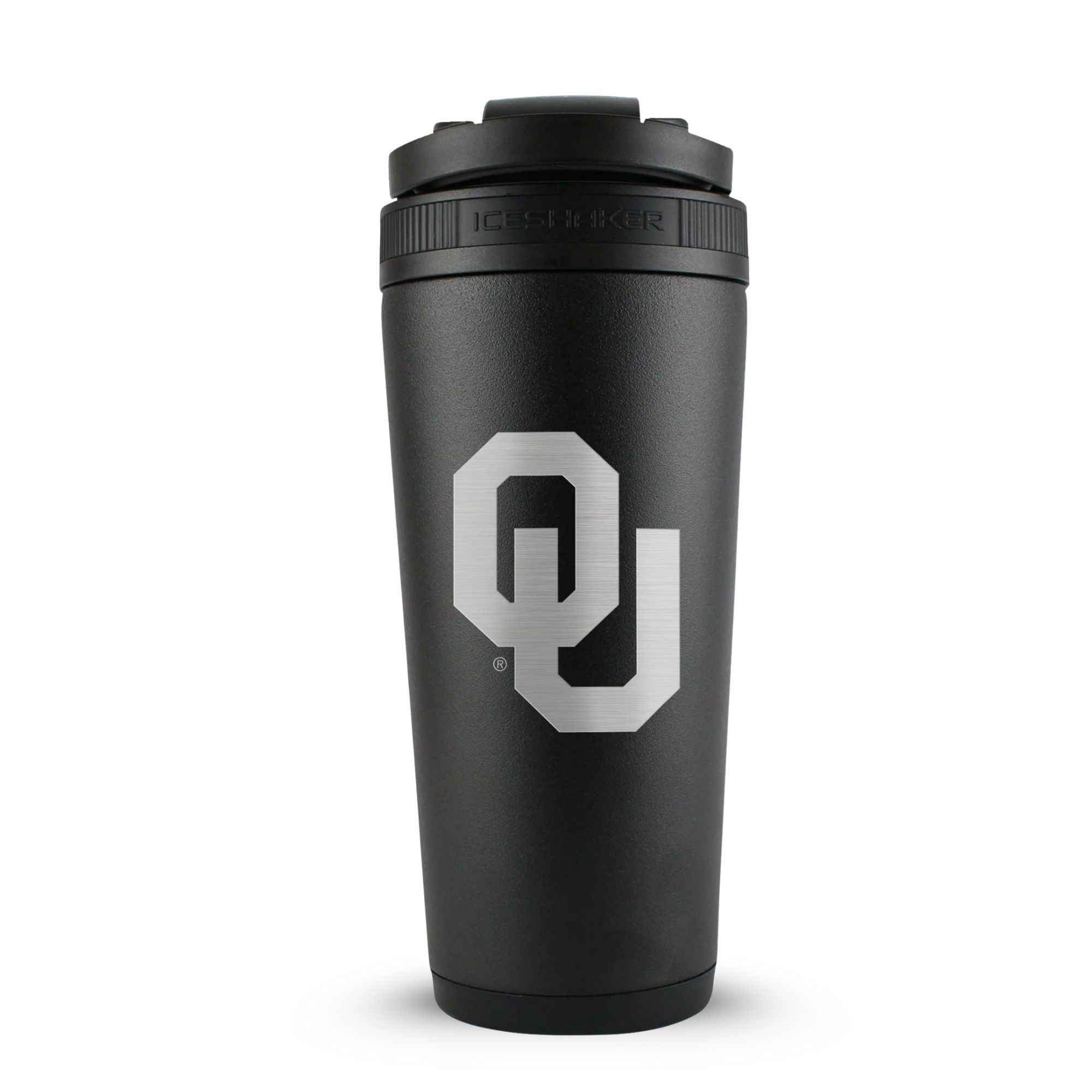 Officially Licensed University of Oklahoma 26oz Ice Shaker - Sports Gifts, Sports Memorabilia, Sports Collectibles, Fan Shop