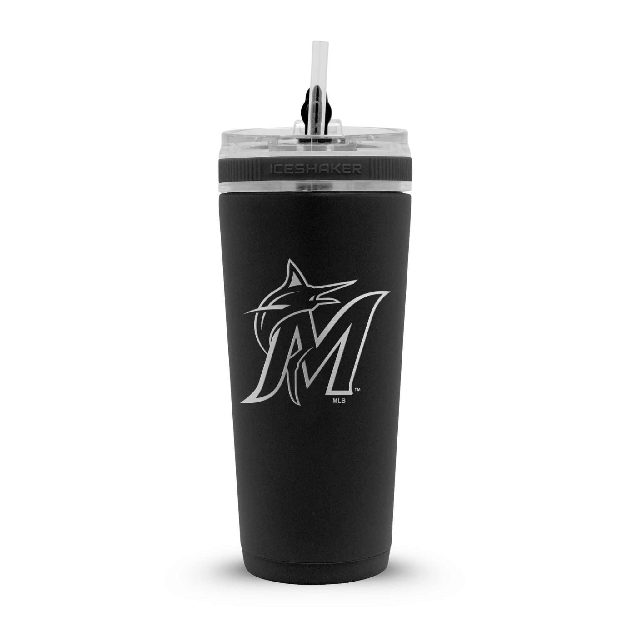 Officially Licensed Miami Marlins 26oz Flex Bottle - Sports Gifts, Sports Memorabilia, Sports Collectibles, Fan Shop
