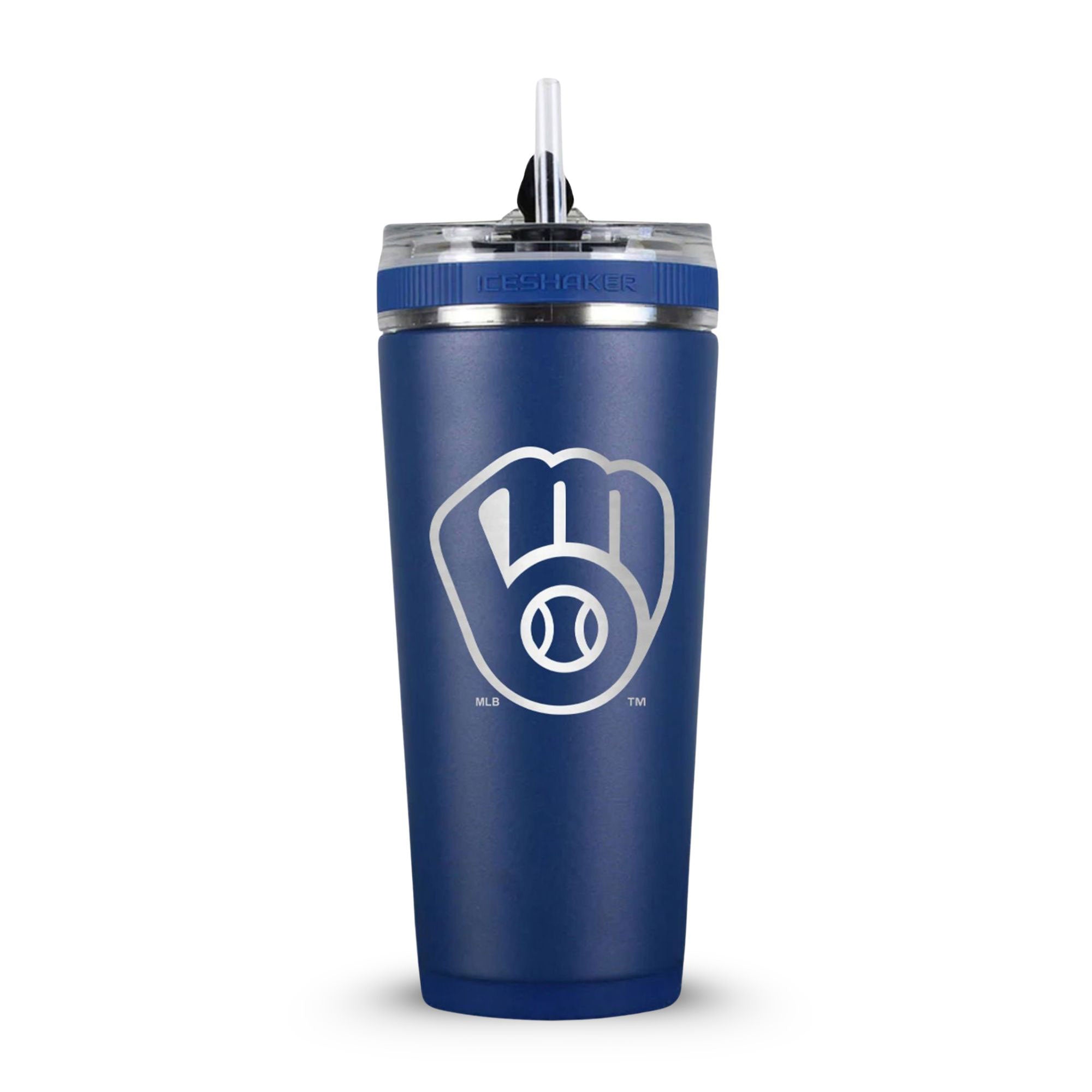 Officially Licensed Milwaukee Brewers 26oz Flex Bottle - Sports Gifts, Sports Memorabilia, Sports Collectibles, Fan Shop